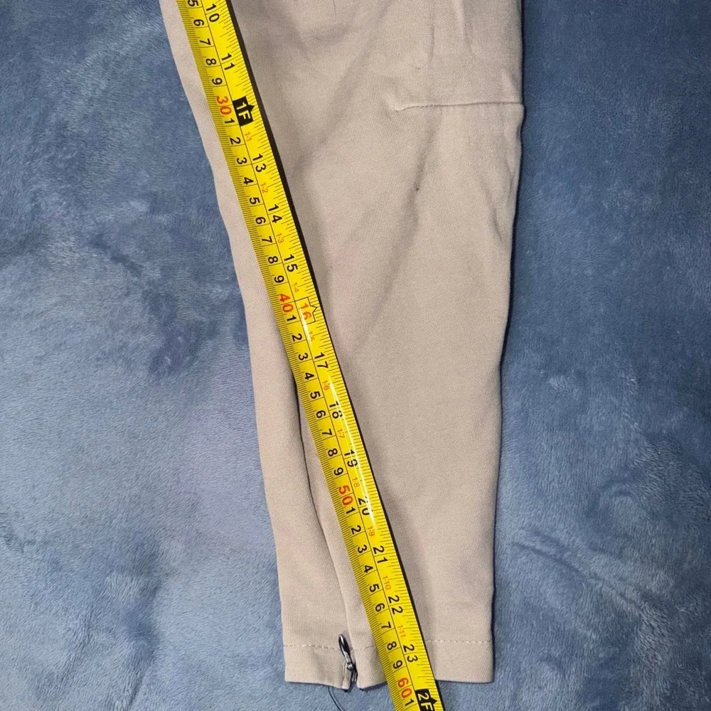 Zara joggers with black side stripes